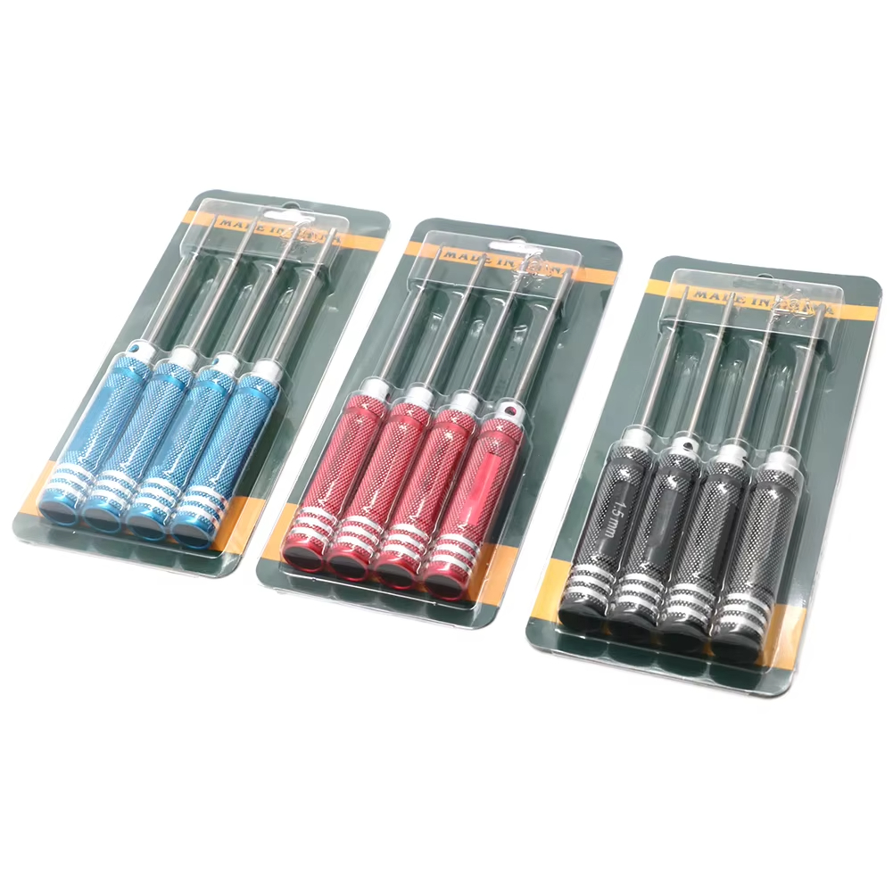 Rc Hobby Tools - 4pcs 육각 스크루 드라이버 세트 티타늄