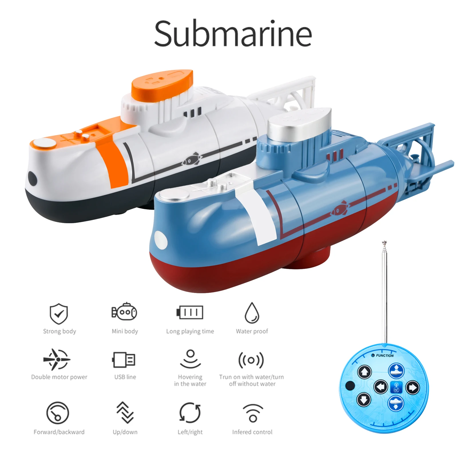 미니 RC 잠수함 0.1m/s 속도 원격 제어 보트 방 - Rc Submarine Water 리뷰 및 가격